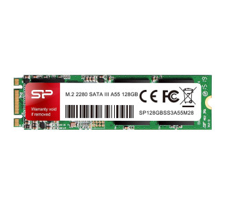 SILICON POWER SSD A55, 128GB, M.2 2280, SATA III, 560-530MB/s