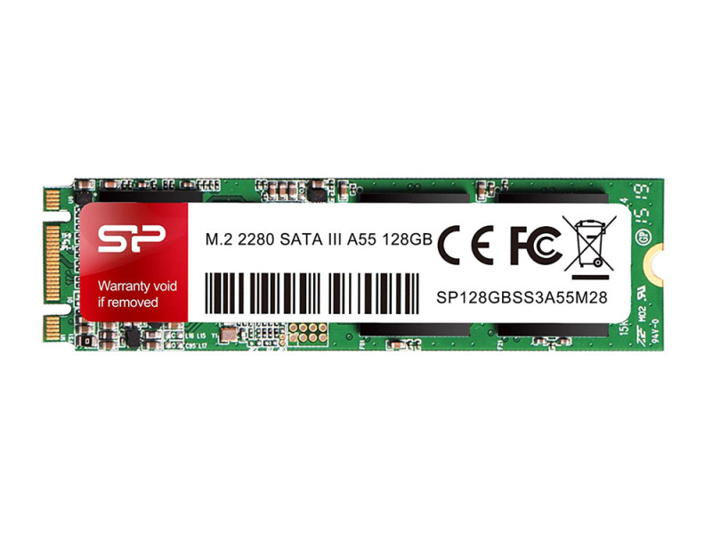 SILICON POWER SSD A55, 128GB, M.2 2280, SATA III, 560-530MB/s