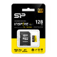 SILICON POWER κάρτα μνήμης microSDXC Inspire, 128GB, UHS-I U3 A1 V30 SILICON POWER κάρτα μνήμης microSDXC Inspire, 128GB, UHS-I U3 A1 V30