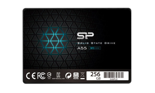 SILICON POWER SSD A55 256GB, 2.5", SATA III, 460-450MB/s, 7mm