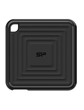 SILICON POWER εξωτερικός SSD PC60, 512GB, USB 3.2, 540-500MB/s, μαύρος