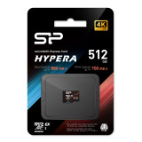 SILICON POWER κάρτα μνήμης microSDXC Express Hypera, 512GB, PCIe Gen 3x1, C10 UHS-I U3 A1 V30 SILICON POWER κάρτα μνήμης microSDXC Express Hypera, 512GB, PCIe Gen 3x1, C10 UHS-I U3 A1 V30