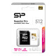 SILICON POWER κάρτα μνήμης microSDXC Superior Pro, 512GB, Class 10 UHS-I U3 A1 V30 SILICON POWER κάρτα μνήμης microSDXC Superior Pro, 512GB, Class 10 UHS-I U3 A1 V30