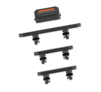 Case button set SPIP12-0006 για iPhone 12/12 mini, μαύρο