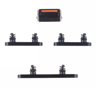 Ανταλλακτικά πλαϊνά πλήκτρα SPIP13-0005 για iPhone 13, μαύρο Ανταλλακτικά πλαϊνά πλήκτρα SPIP13-0005 για iPhone 13, μαύρο