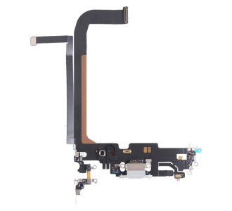 Charging port flex cable SPIP13PM-0003 για iPhone 13 Pro Max, λευκό Charging port flex cable SPIP13PM-0003 για iPhone 13 Pro Max, λευκό