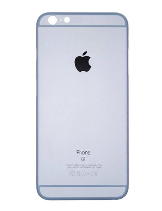 Κάλυμμα μπαταρίας για iPhone 6, ασημί
