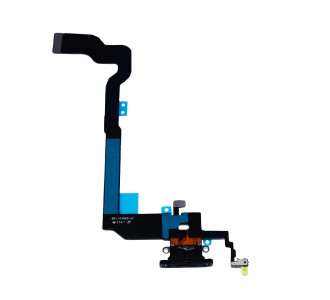 Καλώδιο Flex κοννέκτορα φόρτισης για iPhone X, μαύρο Καλώδιο Flex κοννέκτορα φόρτισης για iPhone X, μαύρο