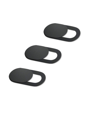 Κάλυμμα κάμερας SPPIP-001, universal, 3τμχ, μαύρο Κάλυμμα κάμερας SPPIP-001, universal, 3τμχ, μαύρο