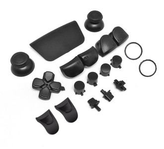 Ανταλλακτικά πλήκτρα SPPS5-0006 για χειριστήριο DualSense PS5, μαύρα