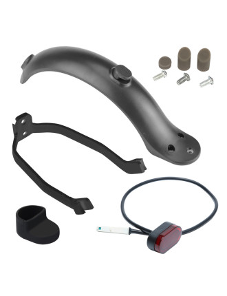 Ανταλλακτικό σετ πίσω φτερό για ηλεκτρικό πατίνι Xiaomi M365/Pro, μαύρο