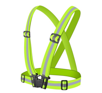 Ανακλαστικό γιλέκο SPXISPRO-021, ρυθμιζόμενο, πράσινο