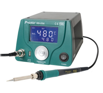 PROSKIT σταθμός συγκόλλησης SS-256B με κολλητήρι, 60W, 200~480 °C