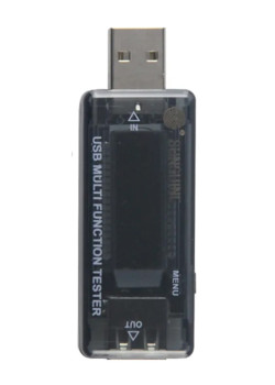 SUNSHINE USB tester φόρτισης SS-302A, V/A/Time/mAh