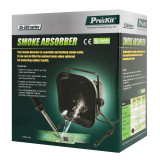 PROSKIT σταθμός απορρόφησης καπνού SS-593B με φίλτρο άνθρακα, 23W
