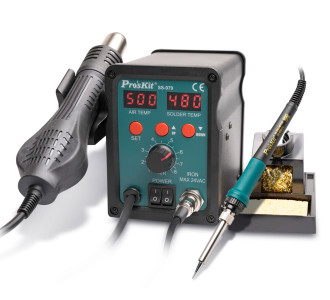 PROSKIT σταθμός συγκόλλησης SS-979B, κολλητήρι/air gun, 760W, 200-480 °C