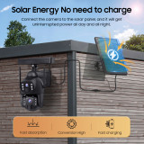 SECTEC smart ηλιακή κάμερα ST-536-6MAOV-4G-EU, dual lens, 3MP, 4G, SD, PTZ, IP66