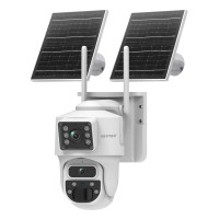 SECTEC smart ηλιακή κάμερα ST-537-6MAOV, dual lens, 3MP, WiFi, SD, PTZ, IP66 SECTEC smart ηλιακή κάμερα ST-537-6MAOV, dual lens, 3MP, WiFi, SD, PTZ, IP66