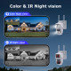 SECTEC smart ηλιακή κάμερα ST-537-6MAOV, dual lens, 3MP, WiFi, SD, PTZ, IP66 SECTEC smart ηλιακή κάμερα ST-537-6MAOV, dual lens, 3MP, WiFi, SD, PTZ, IP66