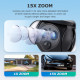 SECTEC smart ηλιακή κάμερα ST-538-6M-3L-4G-EU, dual lens, 3MP, 4G, SD, PTZ, IP66 SECTEC smart ηλιακή κάμερα ST-538-6M-3L-4G-EU, dual lens, 3MP, 4G, SD, PTZ, IP66
