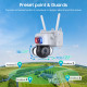 SECTEC smart ηλιακή κάμερα ST-538-6M-4G-EU-20W, dual lens, 3MP, 4G, SD, PTZ, IP65 SECTEC smart ηλιακή κάμερα ST-538-6M-4G-EU-20W, dual lens, 3MP, 4G, SD, PTZ, IP65