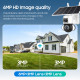 SECTEC smart ηλιακή κάμερα ST-538-6MAOV, dual lens, 3MP, WiFi, SD, PTZ, IP66 SECTEC smart ηλιακή κάμερα ST-538-6MAOV, dual lens, 3MP, WiFi, SD, PTZ, IP66