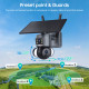 SECTEC smart ηλιακή κάμερα ST-538-6MAOV-4G-EU, dual lens, 3MP, 4G, SD, PTZ, IP66 SECTEC smart ηλιακή κάμερα ST-538-6MAOV-4G-EU, dual lens, 3MP, 4G, SD, PTZ, IP66