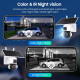 SECTEC smart ηλιακή κάμερα ST-538-6MAOV, dual lens, 3MP, WiFi, SD, PTZ, IP66 SECTEC smart ηλιακή κάμερα ST-538-6MAOV, dual lens, 3MP, WiFi, SD, PTZ, IP66