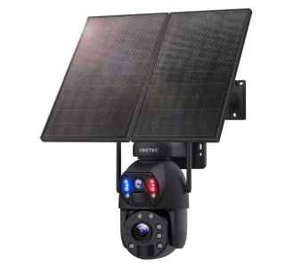 SECTEC smart ηλιακή κάμερα ST-598-6M-4G-20W-EU, 3MP dual lens, 20x zoom, 4G, SD, PTZ SECTEC smart ηλιακή κάμερα ST-598-6M-4G-20W-EU, 3MP dual lens, 20x zoom, 4G, SD, PTZ