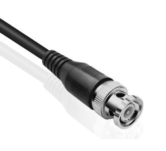 Καλώδιο με βύσμα BNC ST-B20, 20 cm, ασημί, 5τμχ Καλώδιο με βύσμα BNC ST-B20, 20 cm, ασημί, 5τμχ