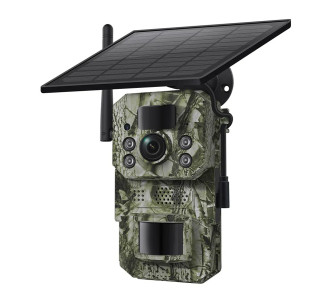 SECTEC smart ηλιακή κάμερα κυνηγού ST-HC809, 3MP, 4G, PIR, SD, IP66