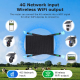 SECTEC ηλιακό router ST-SR08-EU, 4G LTE, 150Mbps, 20100mAh, IP66