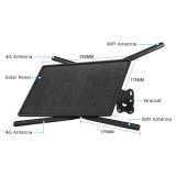SECTEC ηλιακό router ST-SR08-EU, 4G LTE, 150Mbps, 20100mAh, IP66
