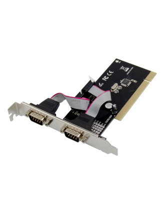 POWERTECH κάρτα επέκτασης PCI σε 2x serial ST320, WHC351Q POWERTECH κάρτα επέκτασης PCI σε 2x serial ST320, WHC351Q