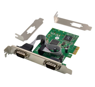 POWERTECH κάρτα επέκτασης PCIe σε 2x serial ST349, 921.6Kbps, SB16C1052PCI POWERTECH κάρτα επέκτασης PCIe σε 2x serial ST349, 921.6Kbps, SB16C1052PCI
