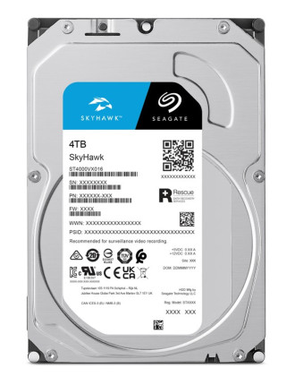 SEAGATE σκληρός δίσκος 3.5" SkyHawk Surveillance 4TB, 256MB Cache, 6Gb/s SEAGATE σκληρός δίσκος 3.5" SkyHawk Surveillance 4TB, 256MB Cache, 6Gb/s