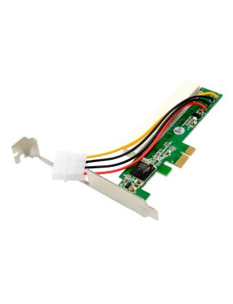 POWERTECH κάρτα μετατροπής PCIe σε PCI ST43, PLX PEX8112