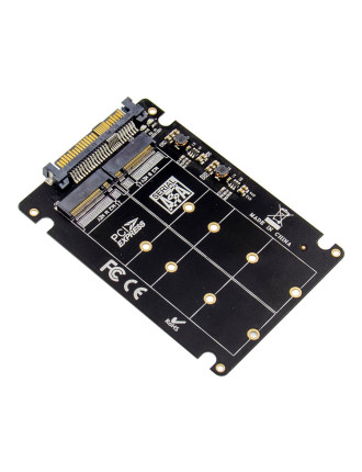 POWERTECH κάρτα επέκτασης U.2 SAS 2.5" σε M.2 B & M NGFF/NVME ST526