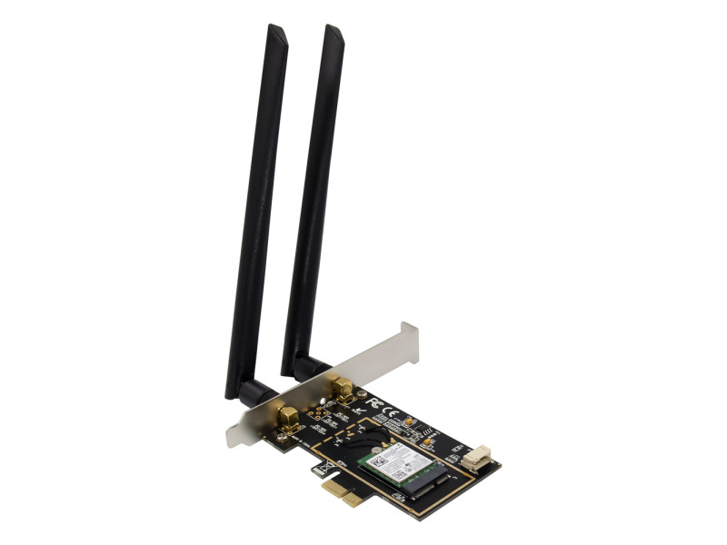 POWERTECH κάρτα επέκτασης PCIe ST718, AC7260 Dual-Band Wireless