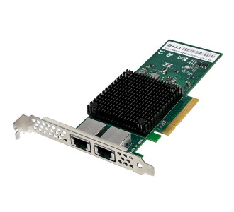 POWERTECH κάρτα επέκτασης PCIe σε 2x RJ45 ST7323, Intel X710-AT2, 10GbE