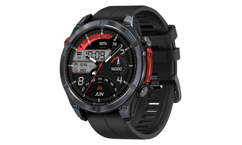 ZEBLAZE smartwatch Stratos 4 με φακό, heart rate, 1.43" AMOLED, GPS, 5 ΑΤΜ, MIL-STD-810H, μαύρο ZEBLAZE smartwatch Stratos 4 με φακό, heart rate, 1.43" AMOLED, GPS, 5 ΑΤΜ, MIL-STD-810H, μαύρο
