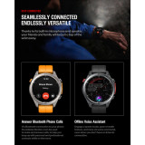 ZEBLAZE smartwatch Stratos 4 με φακό, heart rate, 1.43" AMOLED, GPS, 5 ΑΤΜ, MIL-STD-810H, μαύρο ZEBLAZE smartwatch Stratos 4 με φακό, heart rate, 1.43" AMOLED, GPS, 5 ΑΤΜ, MIL-STD-810H, μαύρο