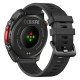 ZEBLAZE smartwatch Stratos 4 με φακό, heart rate, 1.43" AMOLED, GPS, 5 ΑΤΜ, MIL-STD-810H, μαύρο