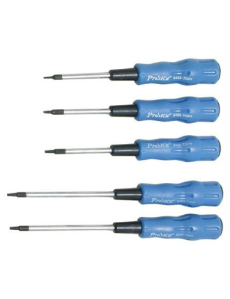PROSKIT σετ κατσαβιδιών Torx SW-2125H, 5τμχ PROSKIT σετ κατσαβιδιών Torx SW-2125H, 5τμχ