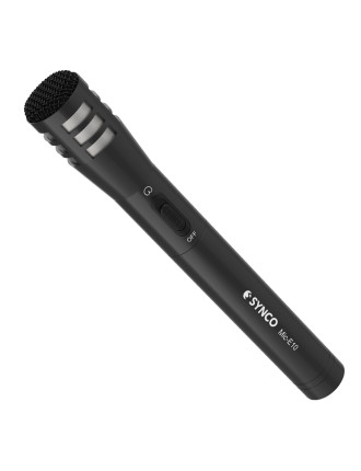 SYNCO μικρόφωνο χειρός SY-E10-MIC, δυναμικό, καρδιοειδές, XLR, μαύρο