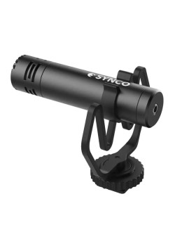 SYNCO μικρόφωνο για κάμερα SY-M1-BK, δυναμικό, 3.5mm, shock mount, μαύρο