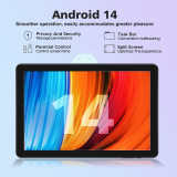 DOOGEE tablet T10W, 10.1", 4/128GB, 4G, Android 14, 8000mAh, μπλε