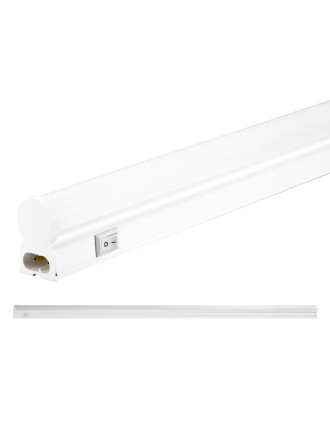 POWERTECH LED φωτιστικό τοίχου T5-0001-090 12W, 4000K, 90cm, IP20, λευκό POWERTECH LED φωτιστικό τοίχου T5-0001-090 12W, 4000K, 90cm, IP20, λευκό