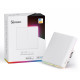 SONOFF smart διακόπτης T5-2C-86 με LED φωτισμό, διπλός, Wi-Fi, λευκός