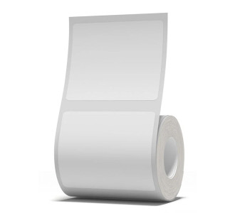 NIIMBOT ρολό θερμικών αυτοκόλλητων ετικετών T50X40-180-WH, 50x40mm, 180 ετικέτες, λευκό